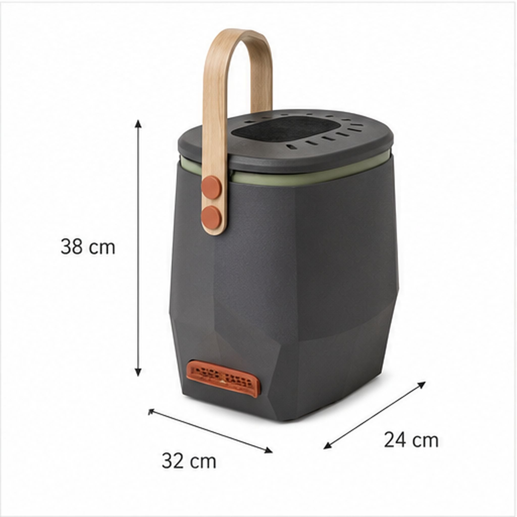 Composta Loop – Composteur compact ventilé pour balcon