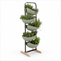 HerbStack Arc – Jardin vertical compact à cinq bacs
