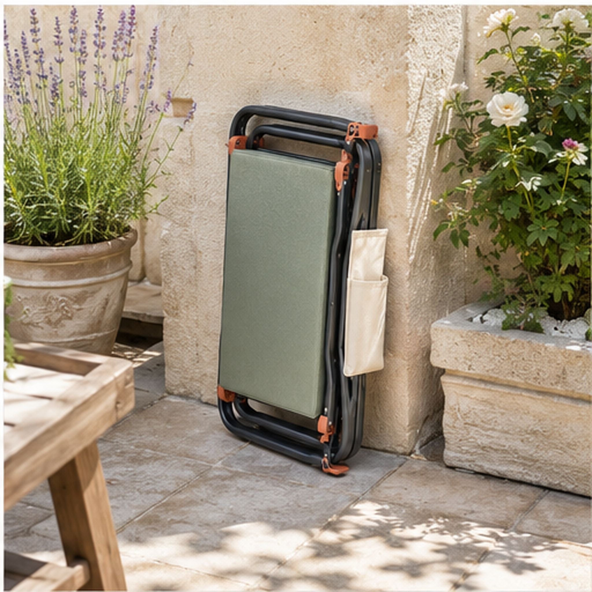 KneelCarry Fold – Agenouilloir pliant avec poches porte-outils
