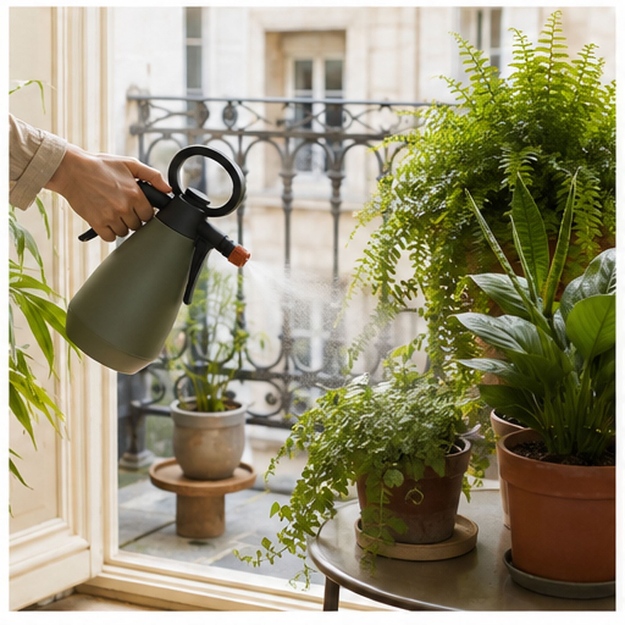 MistHalo Pro – Pulvérisateur rechargeable pour plantes 1,2 litre