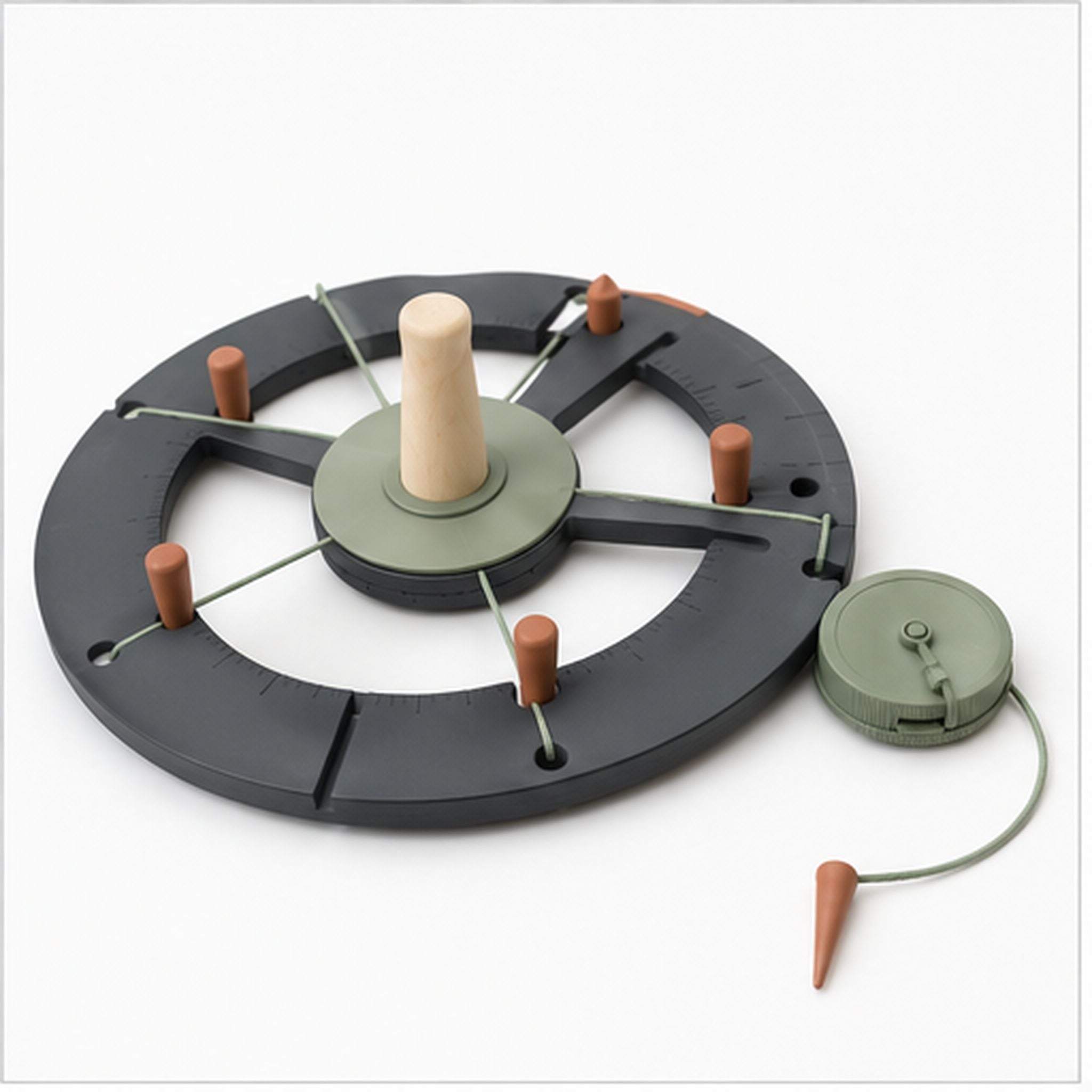 PlantLine Compass – Guide circulaire de plantation avec cordeau