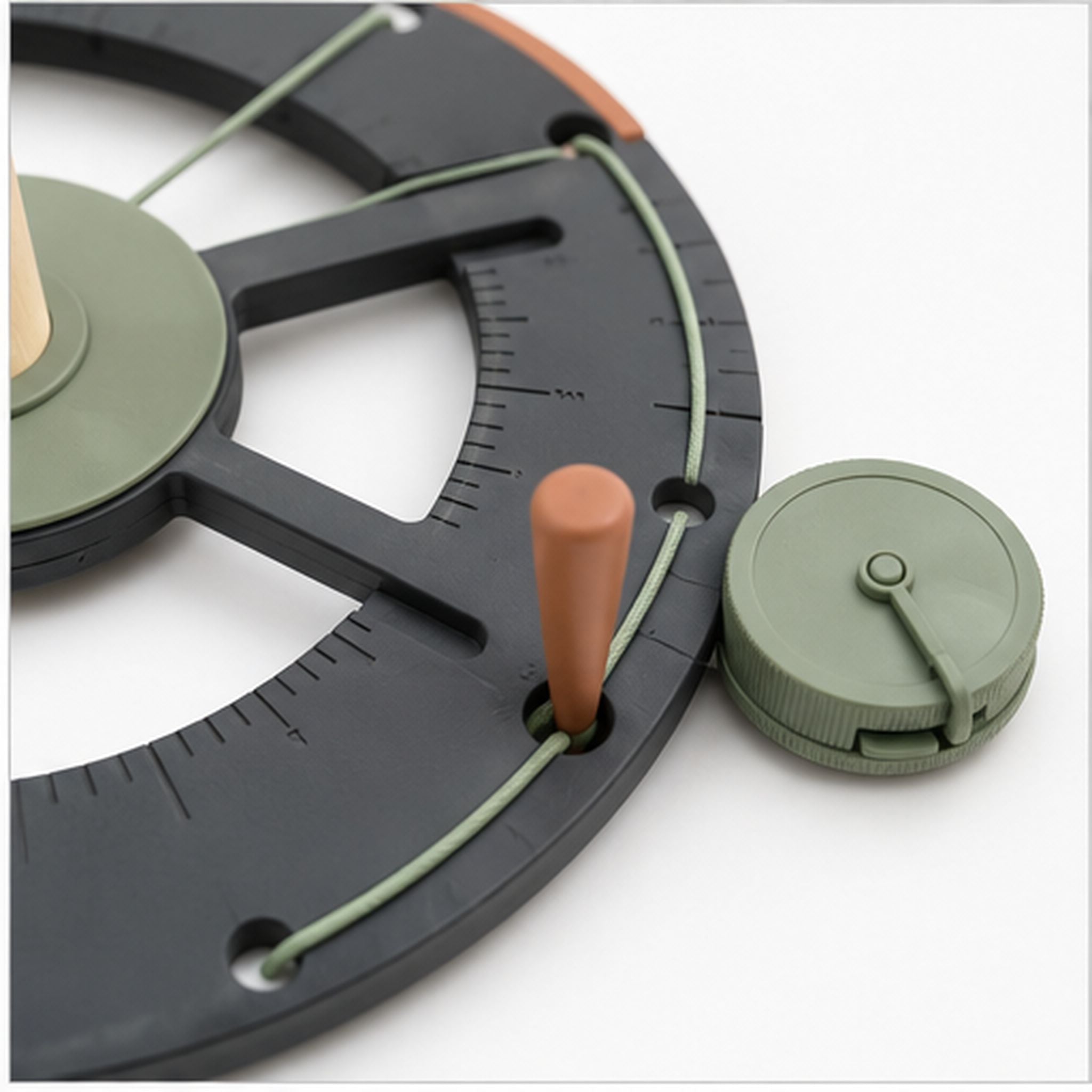 PlantLine Compass – Guide circulaire de plantation avec cordeau