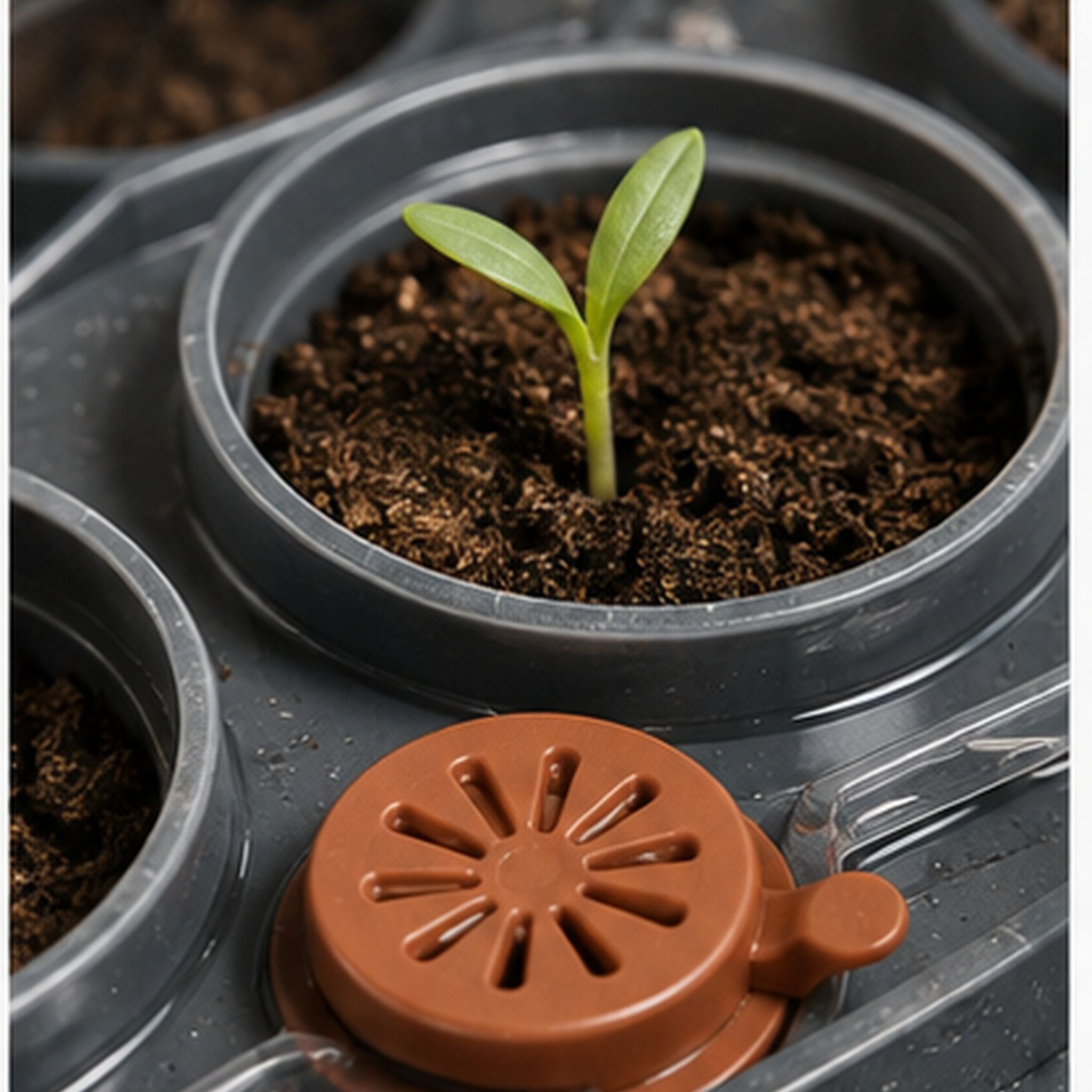 SeedOrbit 12 – Mini-serre de germination à douze capsules