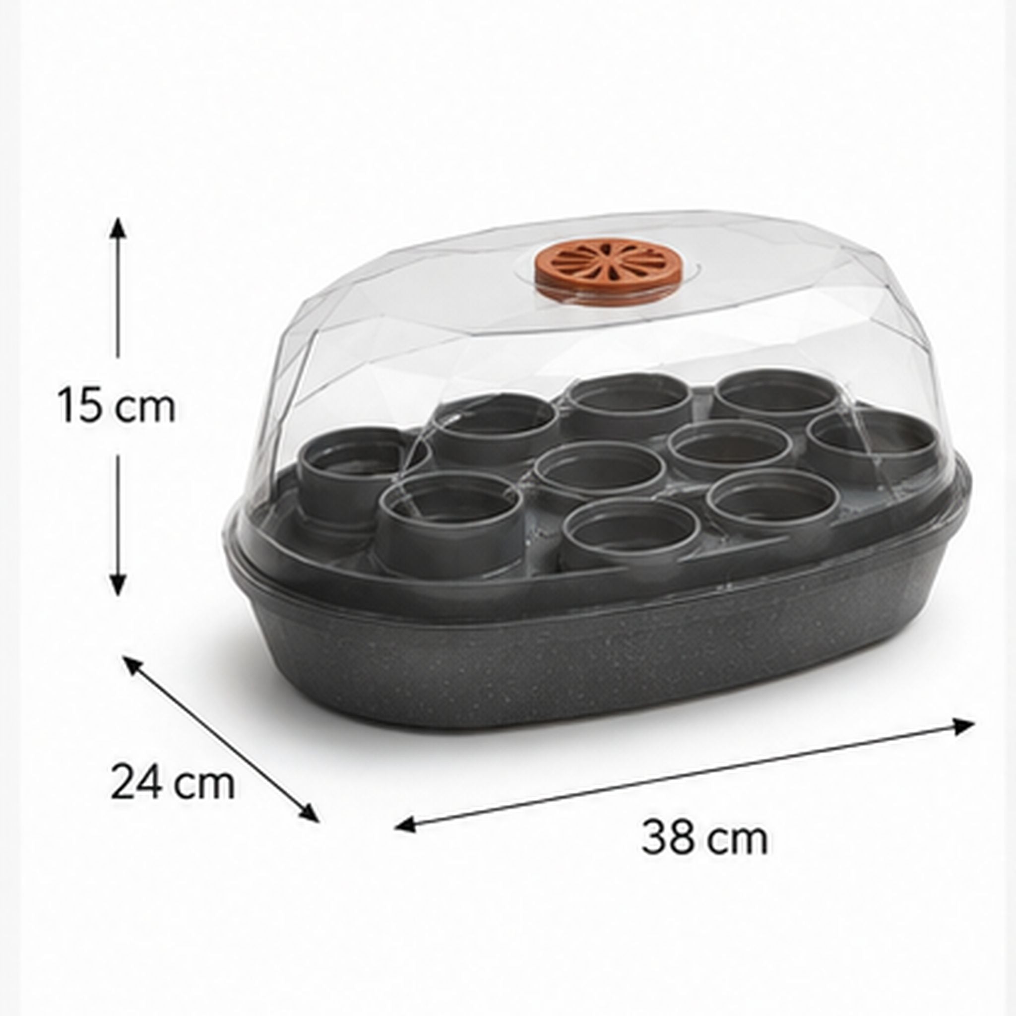 SeedOrbit 12 – Mini-serre de germination à douze capsules